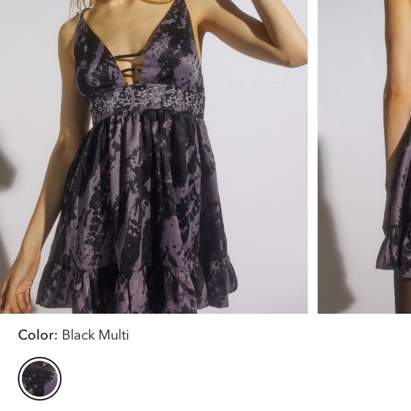 Beautiful dress, perfect length , sold out on urban, new with tags - Picture 1 of 4